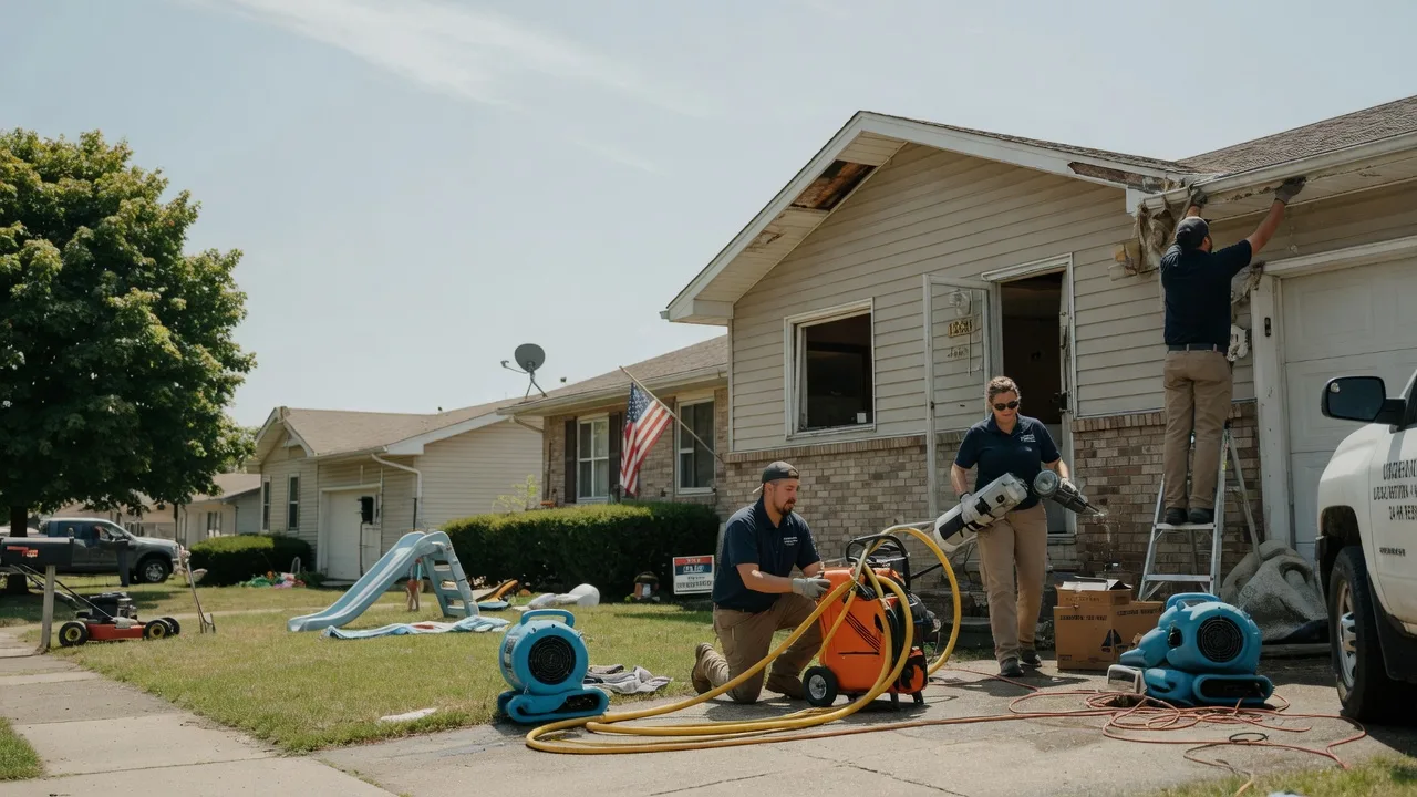 Water Damage Restoration in Depew, OK near me